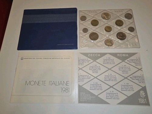 Divisionale monete 1981 - divisionale, 11