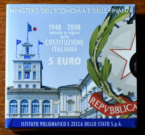 Repubblica italiana moneta - repubblica, 5