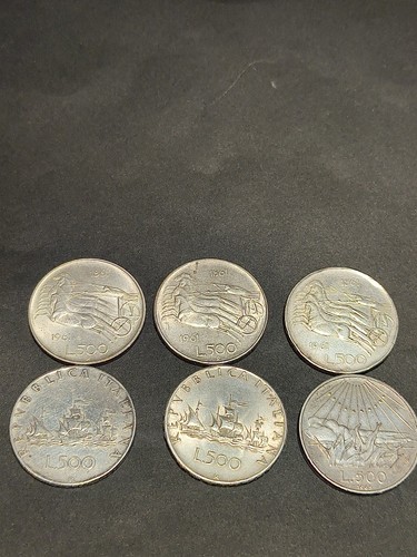 Lotto monete 500 lire - lotto,