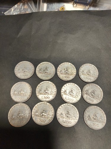 Lotto monete 500 lire - 500,