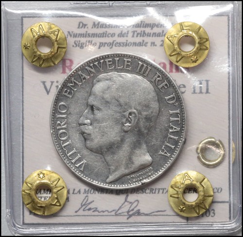 Regno italia lire 1911 - regno, d'italia