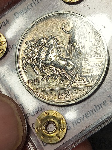 Regno moneta lire 1915 - regno, lira