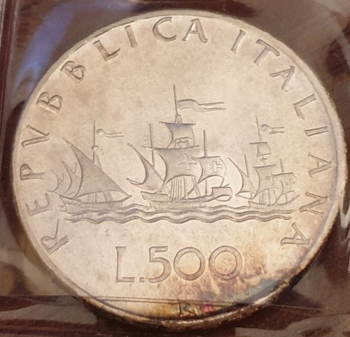 Repubblica italiana moneta 500 - moneta,