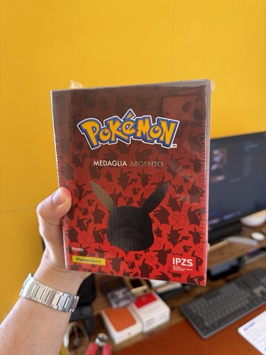 Moneta argento pokemon ball - pokemon,
