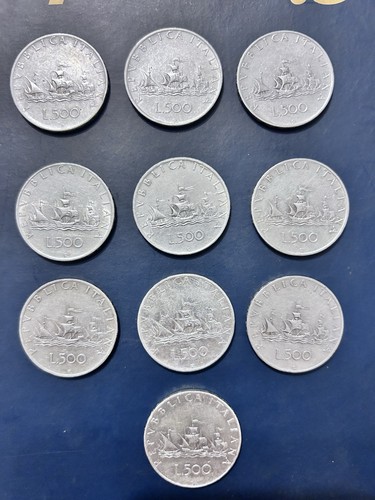 Lotto monete 500 - monete, lire
