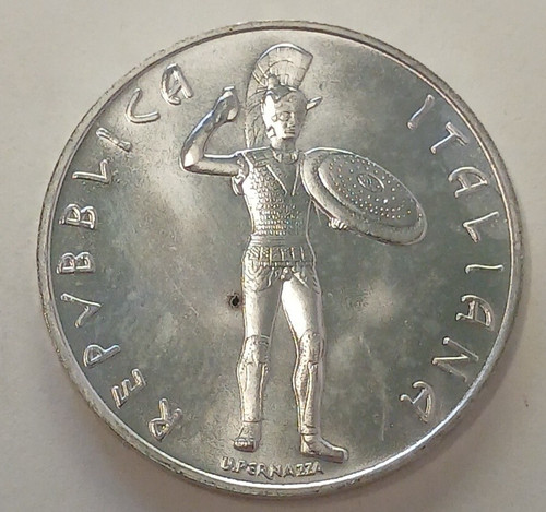 Repubblica italiana moneta - repubblica, 500